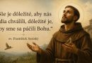 sv. František Assiský – citáty a výroky