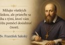 Sv. František Saleský – citáty a výroky
