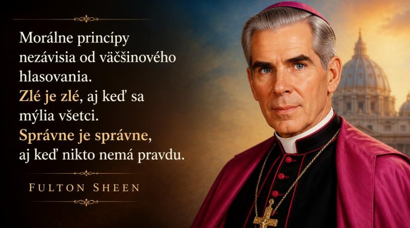 Fulton J. Sheen – citáty a výroky