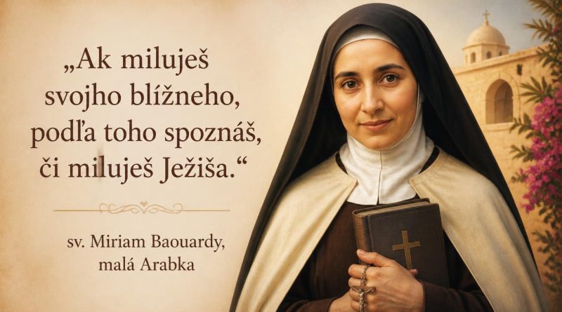 sv. Miriam Baouardy – citáty a výroky