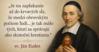 sv. Ján Eudes – citáty a výroky sv. Ján Eudes – citáty a výroky