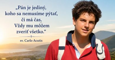 sv. Carlo Acutis – citáty a výroky sv. Carlo Acutis – citáty a výroky