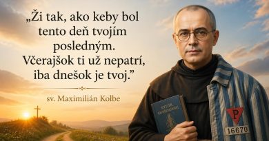 sv. Maximilián Kolbe – citáty a výroky