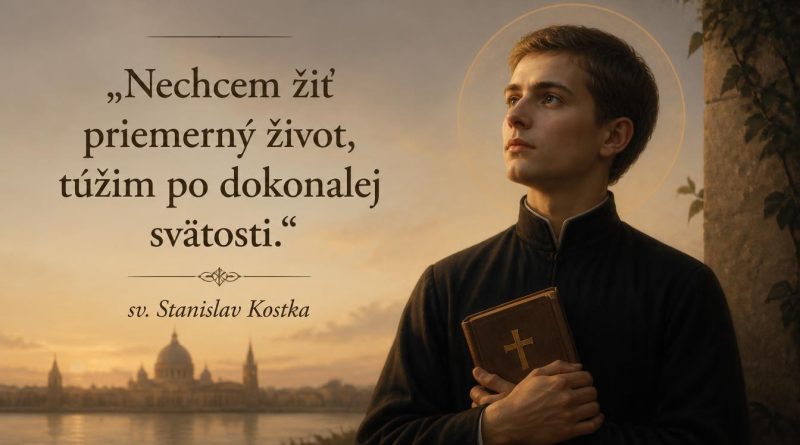sv. Stanislav Kostka – citáty a výroky