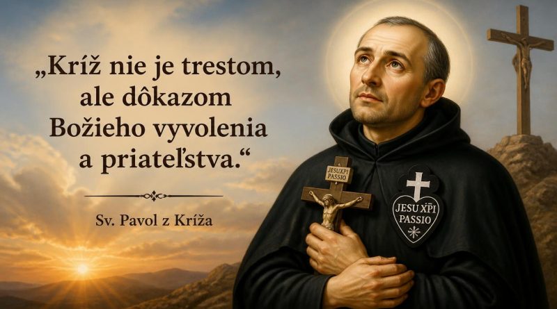 sv. Pavol z Kríža – citáty a výroky